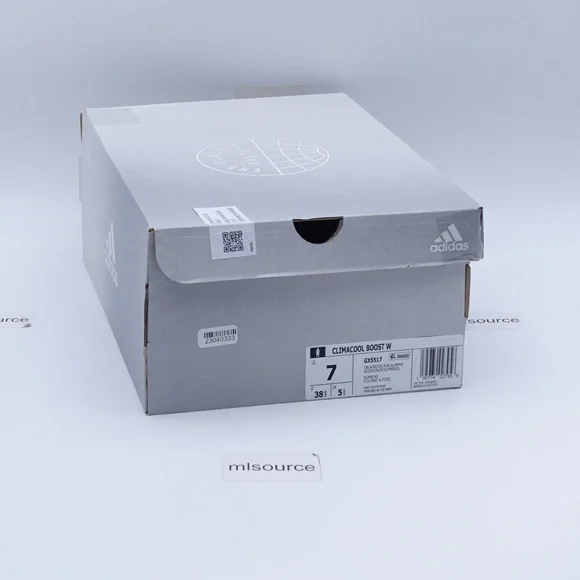 NEW adidas Climacool BOOST Shoes GX5517 Core Black/Almost Pink - Picture 5 of 16